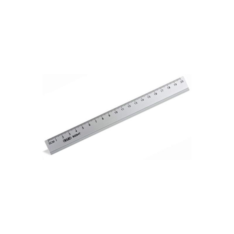 RIGHELLO ALLUMINIO cm.20 RIGHELLO ALLUMINIO cm.20