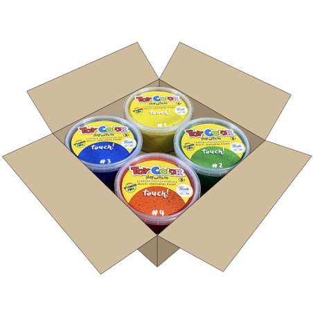TEMPERA TATTILE 4 COLORI 150 ml. cad.