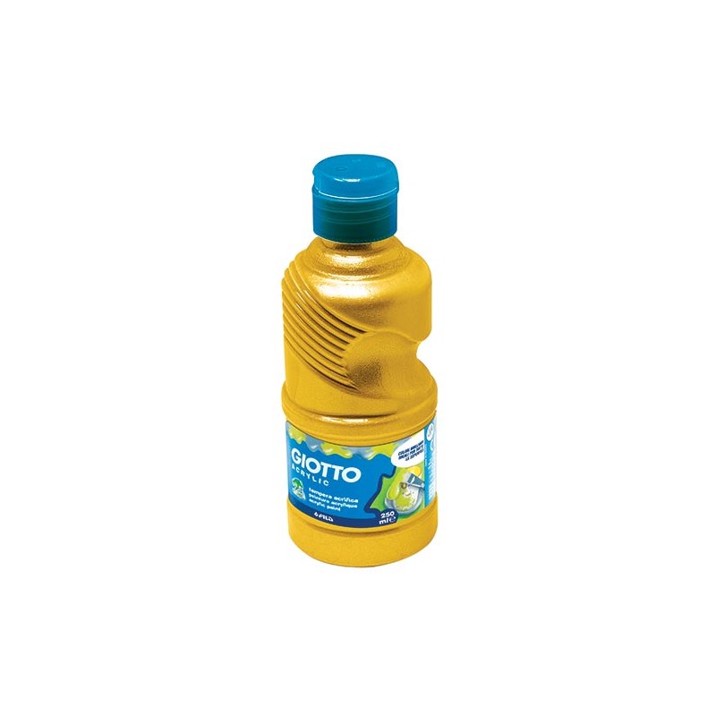TEMPERA ACRILICA GIOTTO ml.250 ORO TEMPERA ACRILICA GIOTTO ml.250 ORO