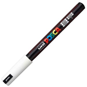 UNI-POSCA PUNTA FINE - BIANCO