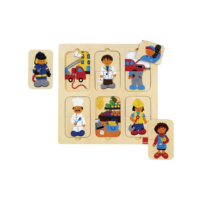 PUZZLE IN LEGNO - MESTIERI PUZZLE IN LEGNO - MESTIERI