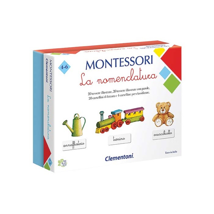 MONTESSORI - LA NOMENCLATURA MONTESSORI - LA NOMENCLATURA